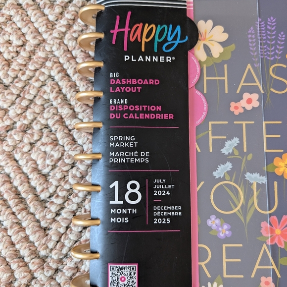 Happy Planner Spring Market Big Dashboard Planner - Picture 2 of 9